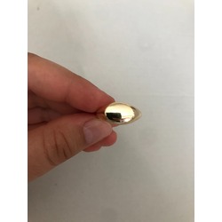 Oval Gold Şövalye Yüzük