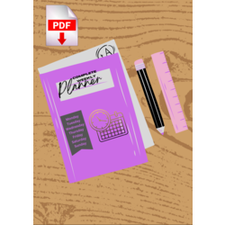 dijital haftalık planlayıcı (dijital weekly planner)