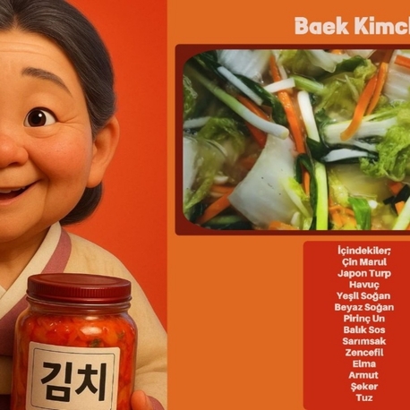 Baek Kimchi 백김치 1kg