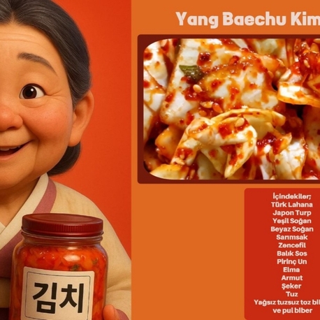 Yang Baechu 양배추김치 500 gr
