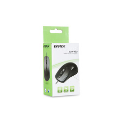 Everest SM-163 Usb Siyah Mouse