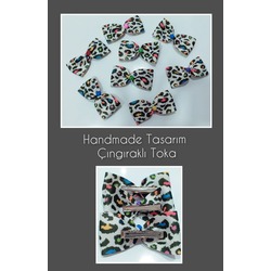 Handmade Çıngıraklı Tasarım Kedi-Köpek Tokası 