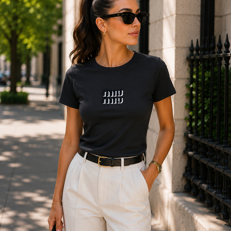 MiuMiu Premium Kadın T-shirt