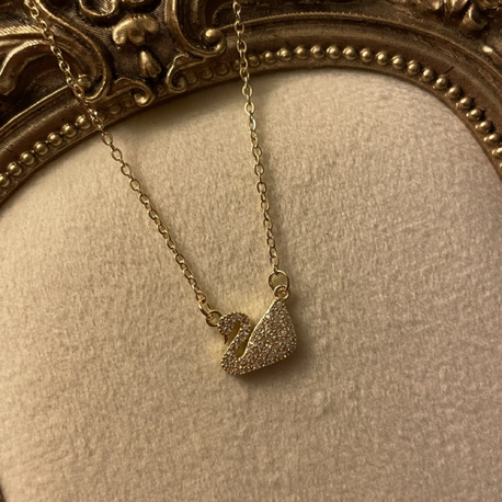 Çelik | Kuğu Gold Kolye