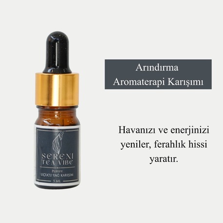 Arındırma – Damlalıklı Buhurdanlık Yağı Aromaterapi Karışımı 5 ml