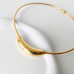 Gold Mıknatıslı Çelik Kolye