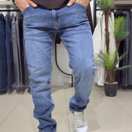 Regular Fit Jean Koyu Mavi 