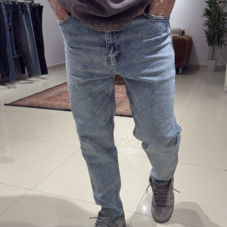 Boyfriend Jean Eskitme Mavi