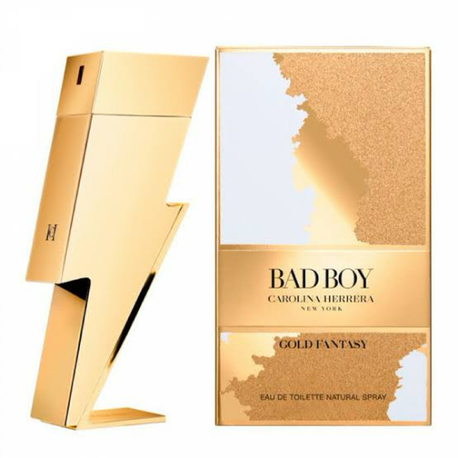 Carolina Herrera Bad Boy gold fantasy EDT 100ML Erkek Parfüm