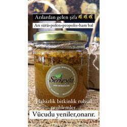 Arı sütlü dörtlü karışım 230 gr