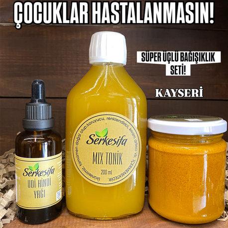 Üçlü Bağışıklık seti