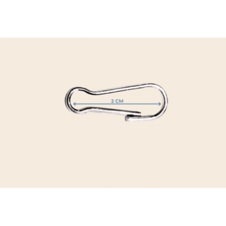 2 cm tel kanca metal renk