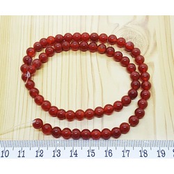 DOĞAL AKİK TAŞI 6 MM KÜRE DİZİ TAŞ 25549 Ürün Kodu : 25549