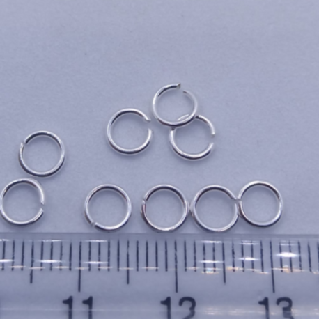 925 Ayar Gümüş 5 mm İnce Bağlantı Halkası