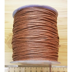 BOBİN SATIŞ - ÖRGÜLÜ COTTON MAKROME BİLEKLİK İPİ 1.5 MM TABA Ürün Kodu : 24630