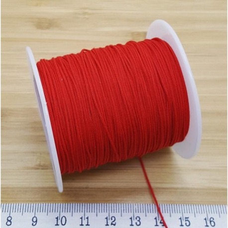 Paraşüt ipi 0,8 mm bobin satış kırmızı