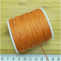 BOBİN SATIŞ - ÖRGÜLÜ COTTON MAKROME BİLEKLİK İPİ 1 MM TURUNCU Ürün Kodu : 28062