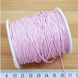 BOBİN SATIŞ - ÖRGÜLÜ COTTON MAKROME BİLEKLİK İPİ 1 MM PEMBE Ürün Kodu : 15761