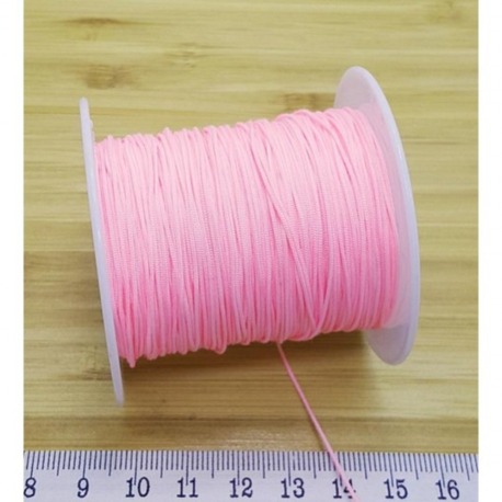 Paraşüt ipi 0,8 mm bobin satış bebek pembe