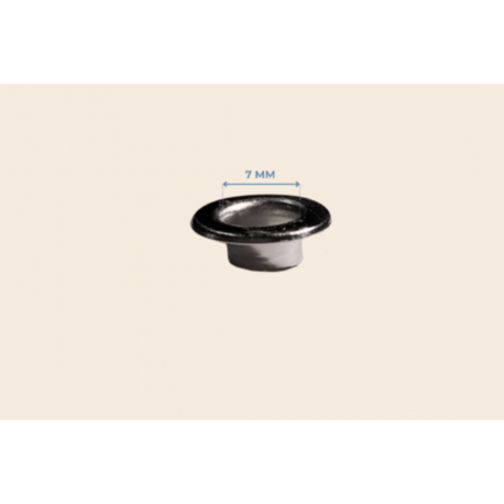 5 no kuş gözü 7 mm metal renk
