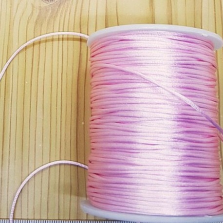 İnce floş takı ipleri bobin satış pembe