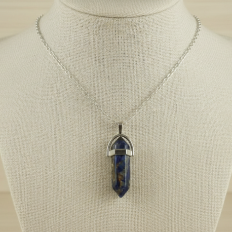 Doğal Lapis Taşı Kolye