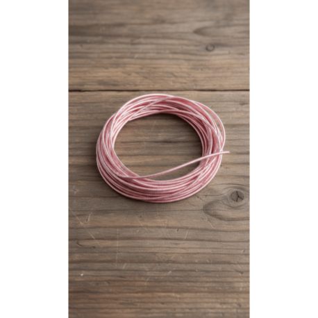 El Nakışı Kurtçuk Tırtıl Tel Pembe Renk Sert – 10 Gram (Nakış ve Süsleme Teli)