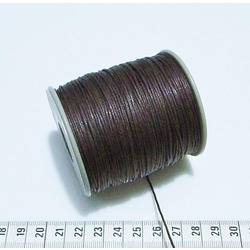 BOBİN SATIŞ - ÖRGÜLÜ COTTON MAKROME BİLEKLİK İPİ 1 MM KOYU KAHVERENGİ Ürün Kodu : 15928