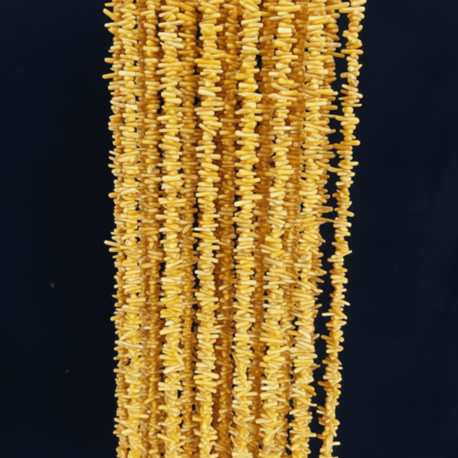 Dore Dal Mercan Dizi Taş (Renklendirilmiş) 38 cm – Premium Takı Malzemesi
