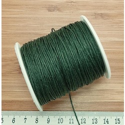 BOBİN SATIŞ - ÖRGÜLÜ COTTON MAKROME BİLEKLİK İPİ 1 MM YEŞİL Ürün Kodu : 22771