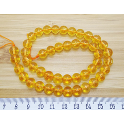 DOĞAL SİTRİN TAŞI 8 MM KÜRE KESİM DİZİ TAŞ 29919 Ürün Kodu : 29919