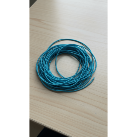 El Nakışı Kurtçuk Tırtıl Tel Mavi Renk Sert – 10 Gram (Yaklaşık 1,5 Metre Nakış Teli)