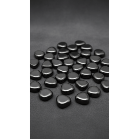 Hematit Doğal Taş Tamburlanmış Parça - Metalik Parlak Seri (2-2,5 cm)