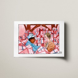 kartpostal / postcard | grand budapest hotel