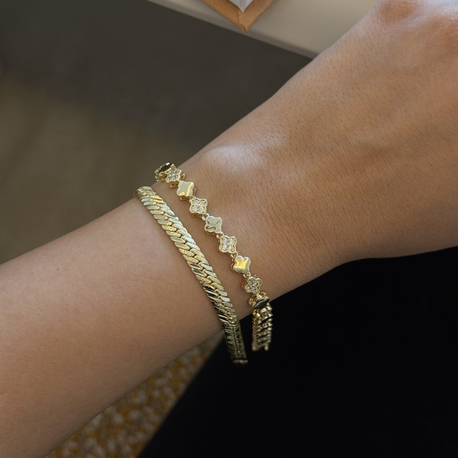 14 K Cm Kuyum Model Bileklik
