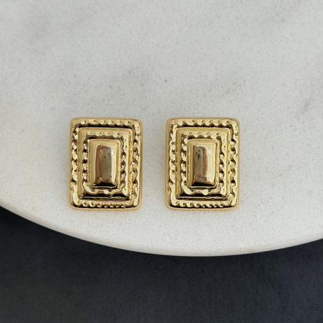 Marka Model Gold Küpe