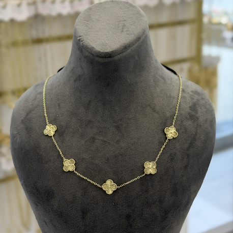 Vip Yoncalı Kolye 45+5cm KL0254