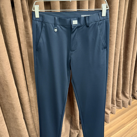 Brunello Cucinelli Dark Navy Kırışmaz Jogger 