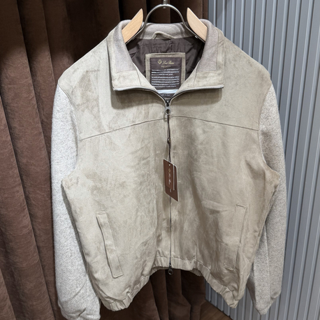 Loro Piana Bej Süet Ceket İthal 