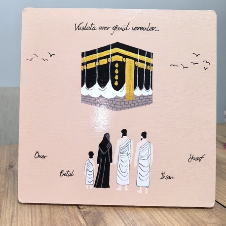 30x30 Aile Kabe Tablo 