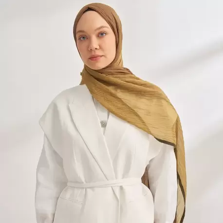ARMANDA - 3359 Müslin Degrade - Yağ Yeşili