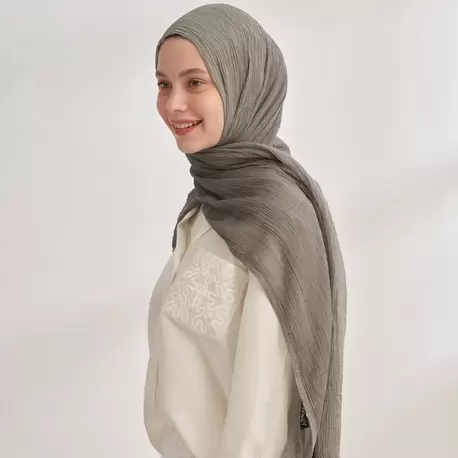 ARMANDA - 3359 Müslin Degrade - Haki - Çağla Yeşili