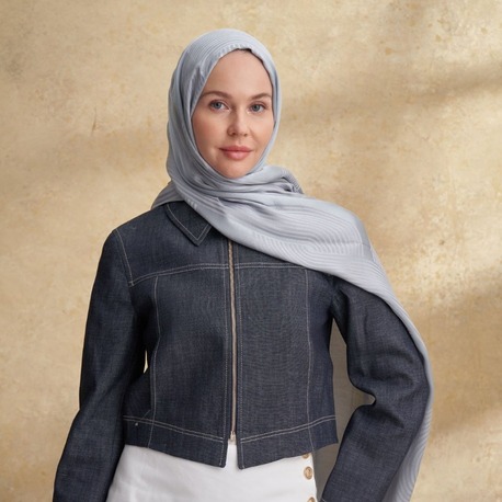 Armanda - 3305 Fiori Jakar Line Desen - Gümüş