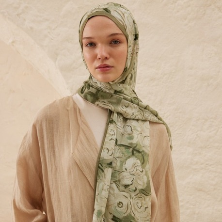 FRESH SCARFS - Linda Desen Rami Şal - Çağla