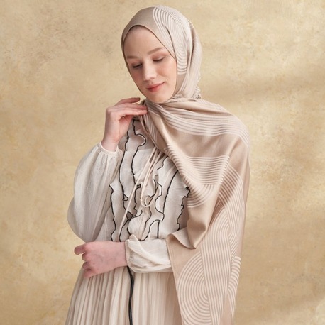 Armanda - 3305 Fiori Jakar Line Desen - Bej