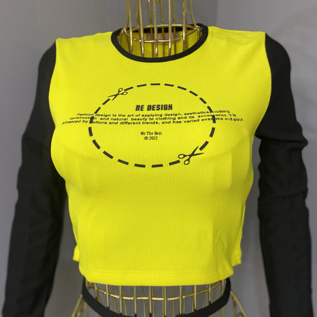 Neon ipli Crop 