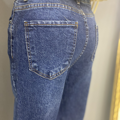 Koyu Mavi Jeans 