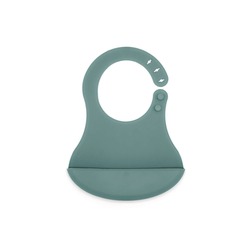 (BabyJem) Mini Silikon Önlük Ekru