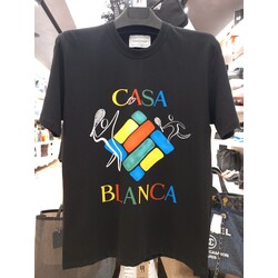 Casablanca Players Diamond T-shirt Black