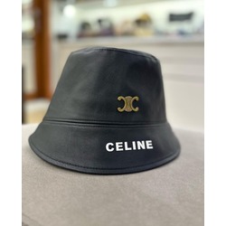 Celine Bucked Leather Hat Şapka Deri